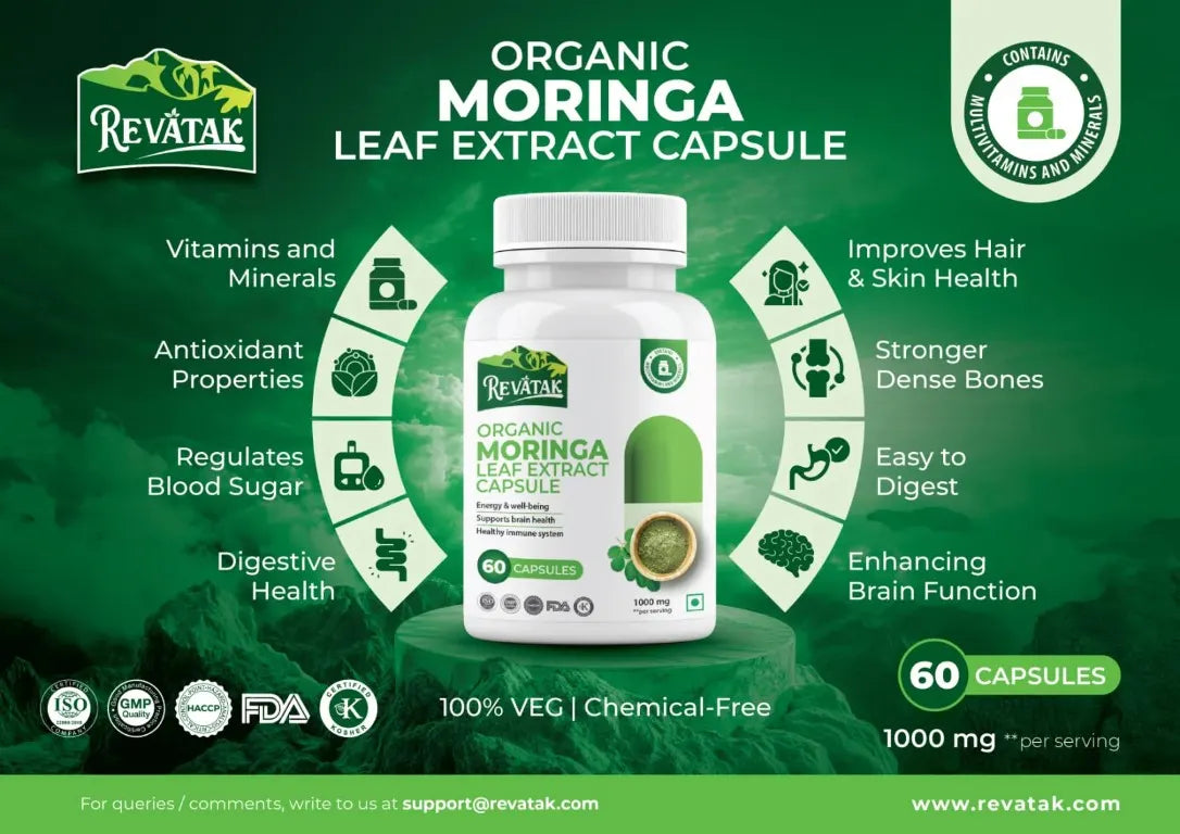 Moringa Leaf Extract Capsules